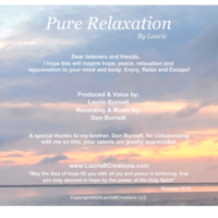 Pure Relaxation CD - Relaxing voice guided meditation w/peaceful music for stress relief, insomnia, healing, calming