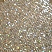 Silver Glitter Wall Cross- Decorative, Super Sparkling Octagon/Prisma Glitter- 9.5" or 12"