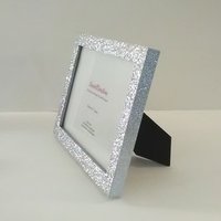Fine Glitter Picture Frame - Decorative Sparkling Fine Glitter in a Variety of Colors- for 4 x6 or 5 x7 photos or info