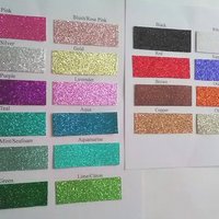 Glitter & Bling Diamond Wrap Tissue Box Cover - Blush glitter, or a variety of colors with clear rhinestones and silver diamond wrap