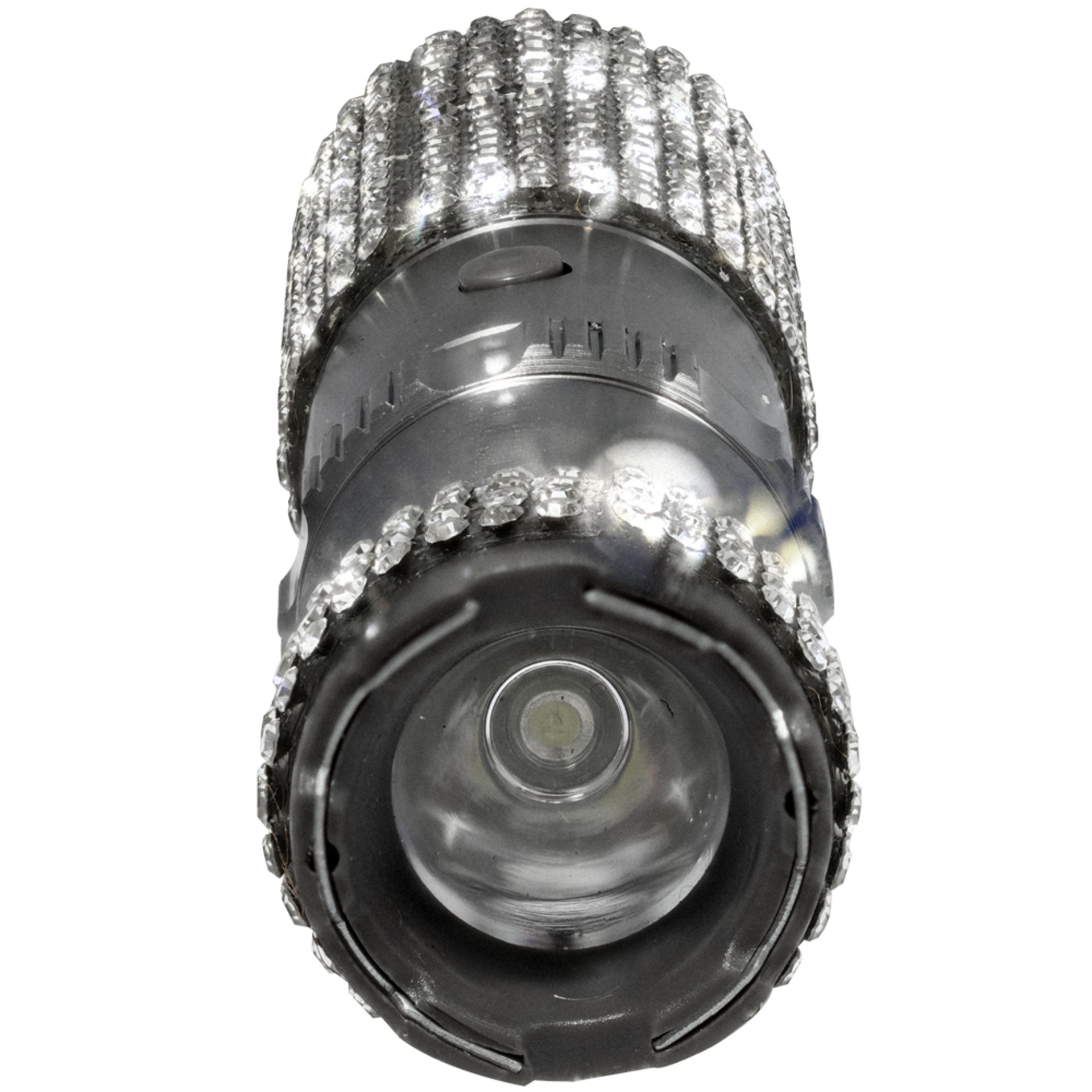 Bling Stun Flashlight with silver or black rhinestones