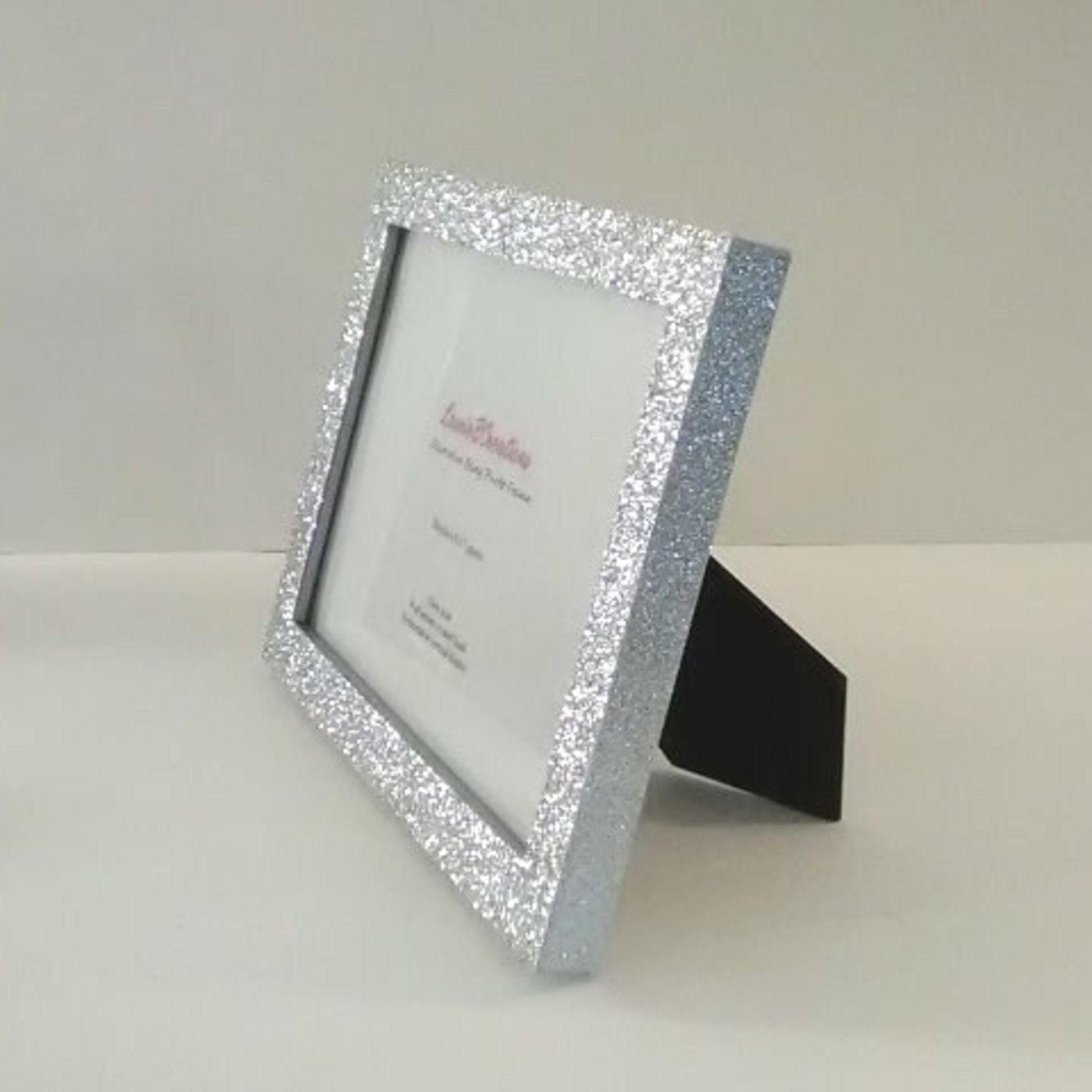Fine Glitter Picture Frame - Decorative Sparkling Fine Glitter in a Variety of Colors- for 4 x6 or 5 x7 photos or info