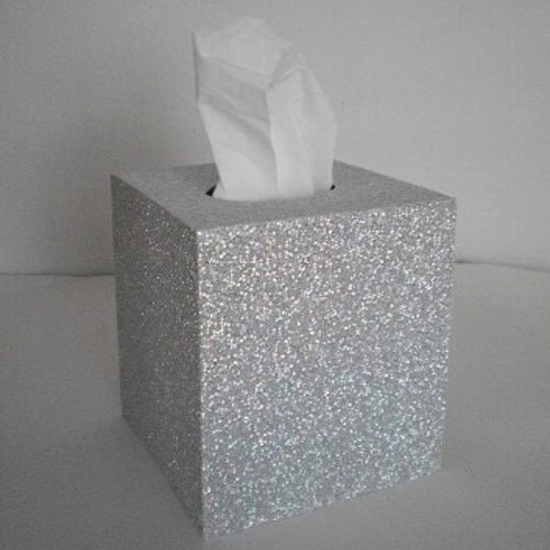 Glitter 2025 tissue box