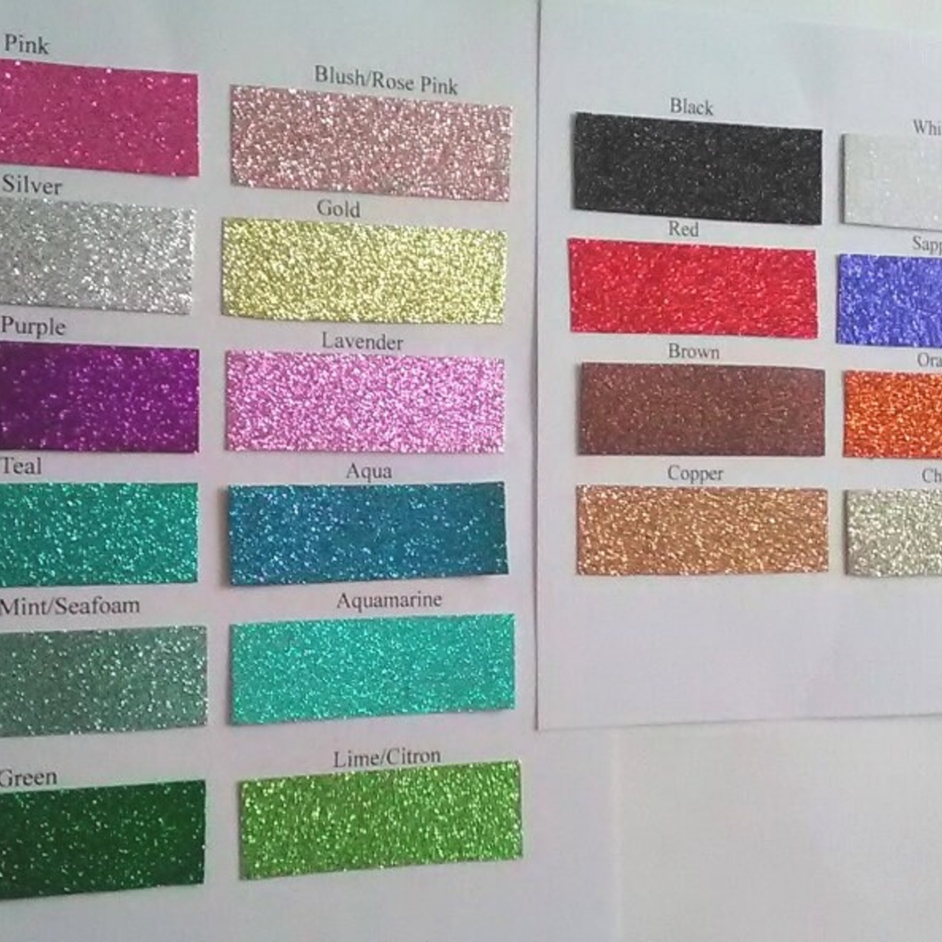 Glitter & Bling Diamond Wrap Tissue Box Cover - Blush glitter, or a variety of colors with clear rhinestones and silver diamond wrap