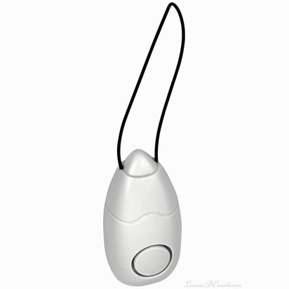 Portable Door Guard - 98 decibel alarm with flashlight